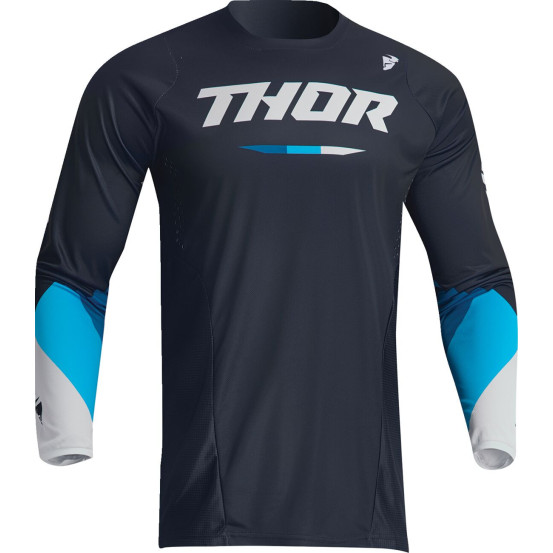 Maillot cross enfant Thor Pulse Tactic - Bleu midnight
