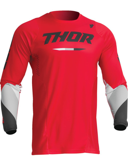 Maillot cross enfant Thor Pulse Tactic - Rouge