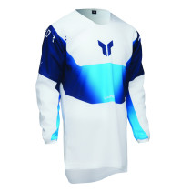 Maillot cross enfant Thor 2025 Launchmode Storm - Blanc 2