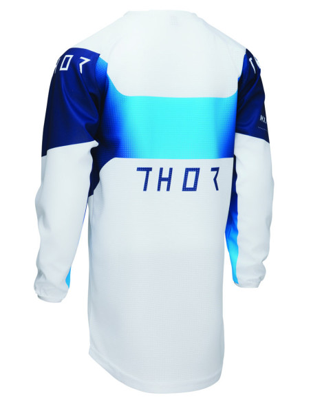 Maillot cross enfant Thor 2025 Launchmode Storm - Blanc
