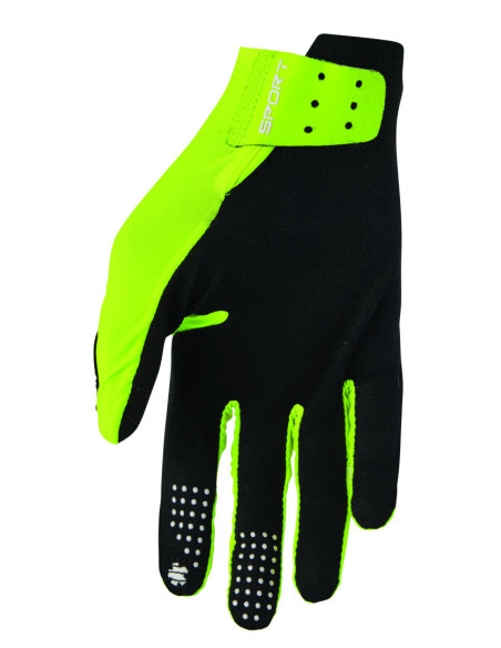 Gants cross Thor Sportmode Riot - Jaune