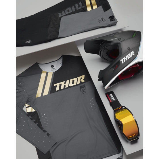 Masque cross Thor Activate - Noir Rouge