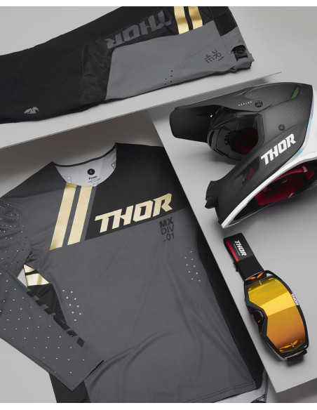 Masque cross Thor Activate - Noir Rouge