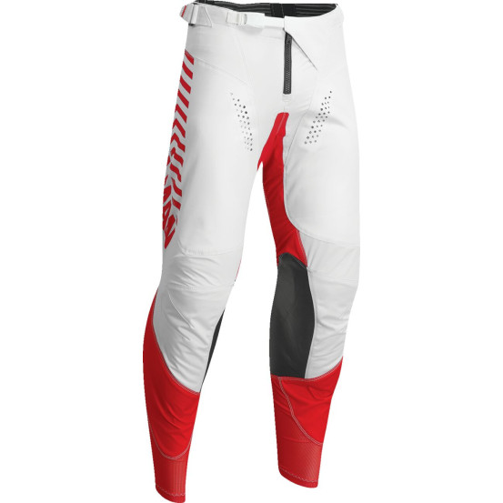 Pantalon cross Thor Hallman Differ Slice - Blanc Rouge