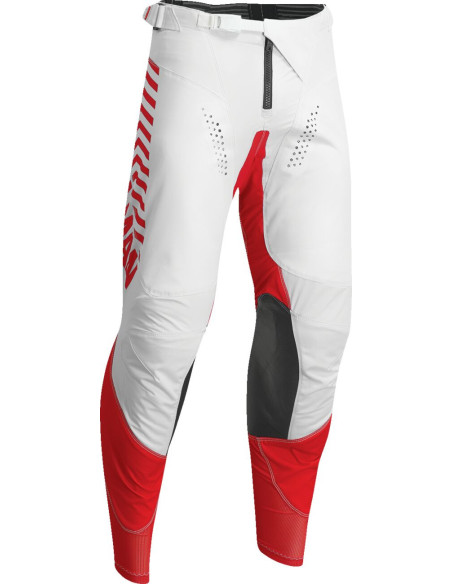 Pantalon cross Thor Hallman Differ Slice - Blanc Rouge