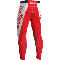 Pantalon cross Thor Hallman Differ Slice - Blanc Rouge 2