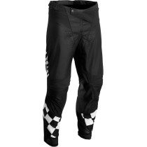 Pantalon cross Thor Hallman Differ Cheq - Noir Blanc