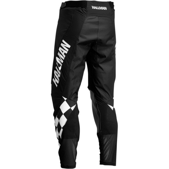 Pantalon cross Thor Hallman Differ Cheq - Noir Blanc