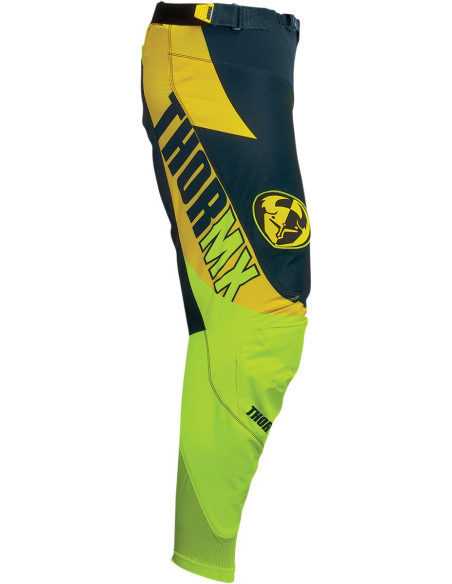 Pantalon cross Thor 2022 Pulse 04 LE - Bleu midnight Lime