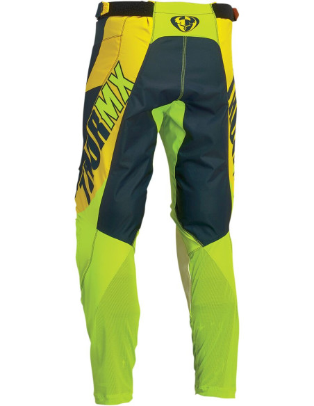 Pantalon cross Thor 2022 Pulse 04 LE - Bleu midnight Lime