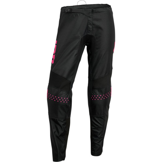 Pantalon cross femme Thor Sector Minimal - Noir Rose