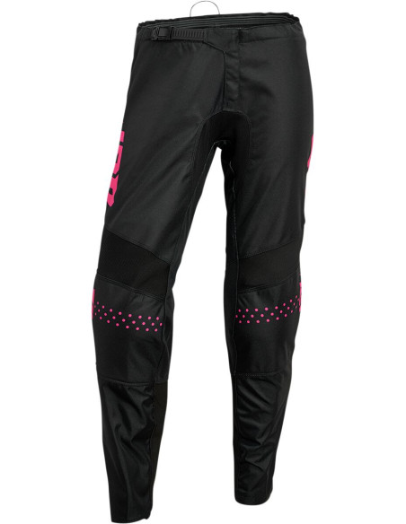 Pantalon cross femme Thor Sector Minimal - Noir Rose
