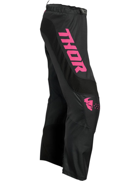 Pantalon cross femme Thor Sector Minimal - Noir Rose