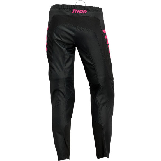 Pantalon cross femme Thor Sector Minimal - Noir Rose