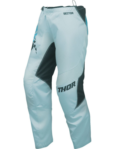 Pantalon cross femme Thor 2024 Sector - Split Starlight Bleu Noir