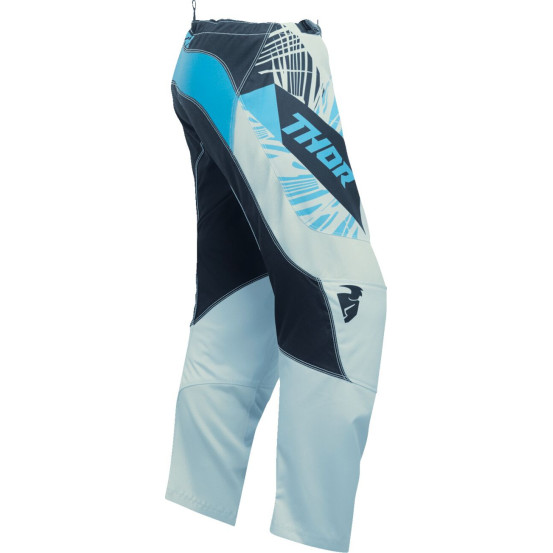 Pantalon cross femme Thor 2024 Sector - Split Starlight Bleu Noir