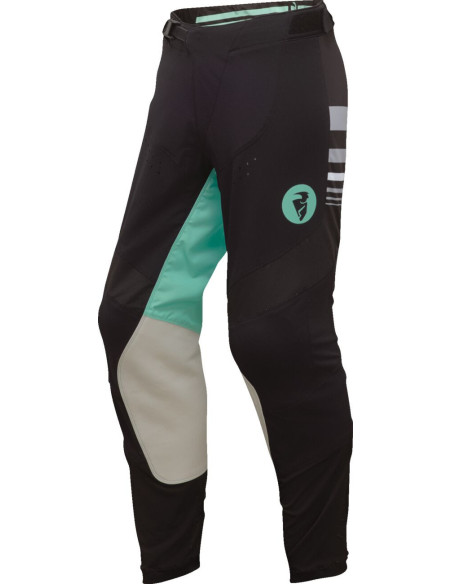Pantalon cross femme Thor 2024 Prime - Blaze Noir Vert