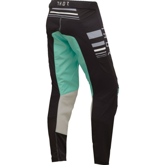 Pantalon cross femme Thor 2024 Prime - Blaze Noir Vert