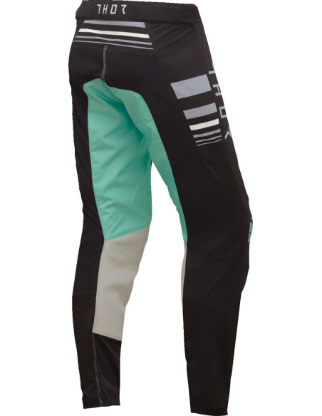 Pantalon cross femme Thor 2024 Prime - Blaze Noir Vert