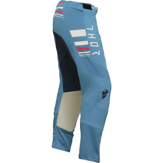 Pantalon cross femme Thor 2024 Prime - Blaze Bleu Steel Blanc Vintage