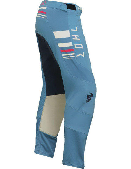 Pantalon cross femme Thor 2024 Prime - Blaze Bleu Steel Blanc Vintage