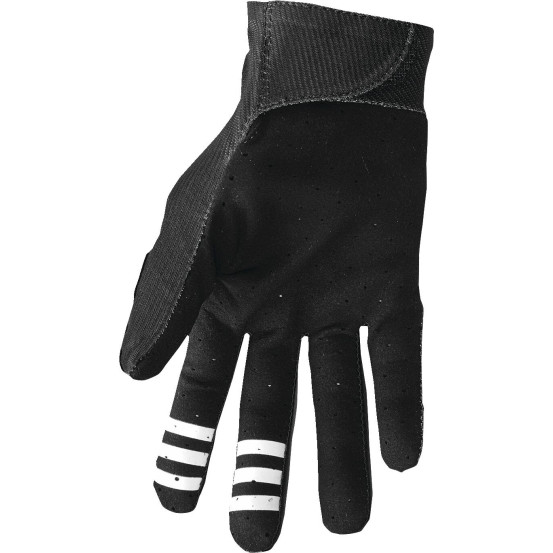 Gants cross Thor Hallman Mainstay Roosted - Noir Blanc