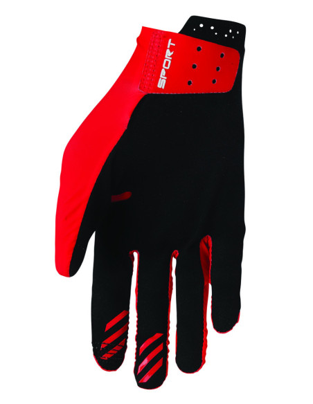 Gants cross Thor Sportmode - Rouge