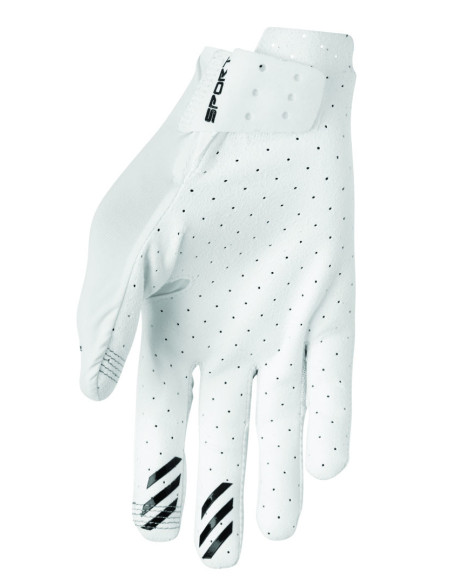 Gants cross Thor Sportmode Vented - Blanc