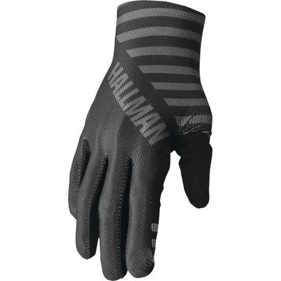 Gants cross Thor Hallman Mainstay Slice - Gris Noir