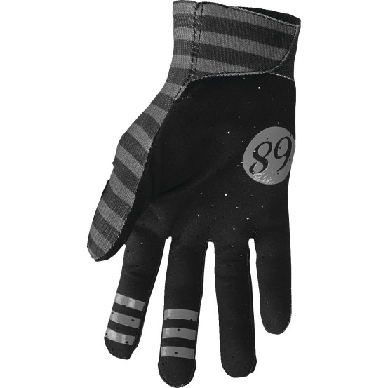 Gants cross Thor Hallman Mainstay Slice - Gris Noir