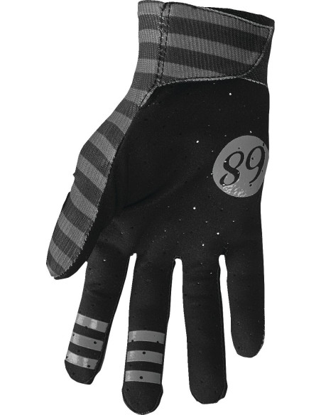 Gants cross Thor Hallman Mainstay Slice - Gris Noir