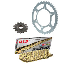 Kit chaine 520 Alu DID - BMW S1000 RR 2012-18 - S1000R 2013-20