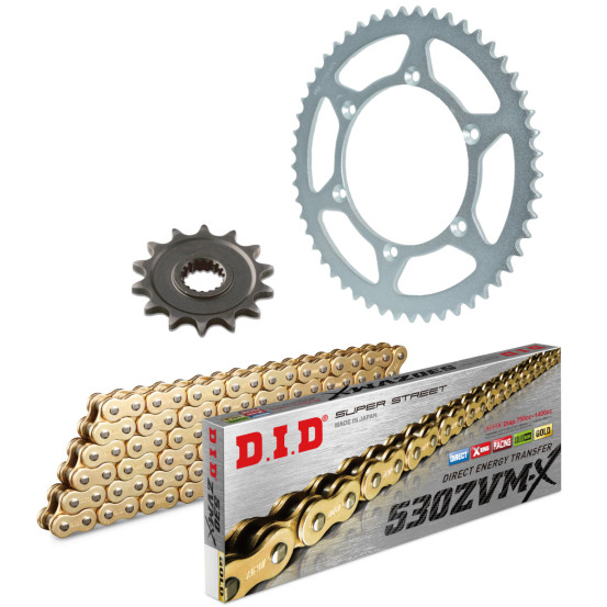 Kit chaine 530 Alu DID - SUZUKI 1400 GSX 2001-10