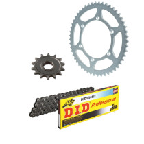 Kit chaine type origine 530 Acier DID - SUZUKI GT 380 1973-77