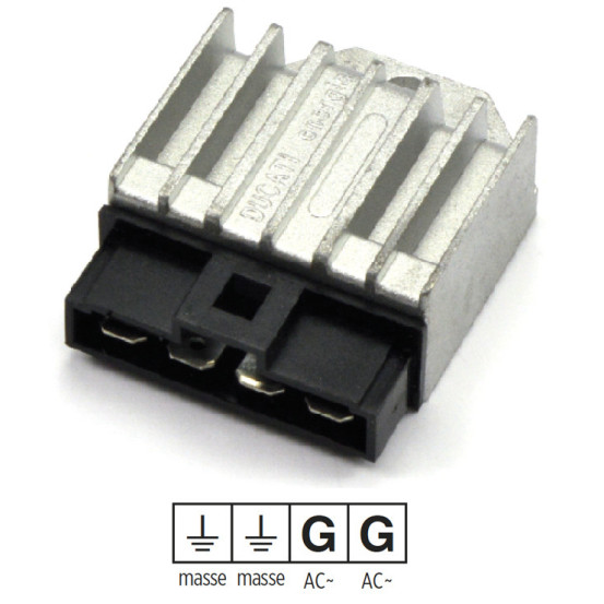 Régulateur Ducati Energia Malaguti 50 XSM/XTM 2003-2006 MBK 50 X-Limit 2003-2006 Yamaha 50 DT 2003-2008