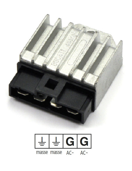 Régulateur Ducati Energia Malaguti 50 XSM/XTM 2003-2006 MBK 50 X-Limit 2003-2006 Yamaha 50 DT 2003-2008