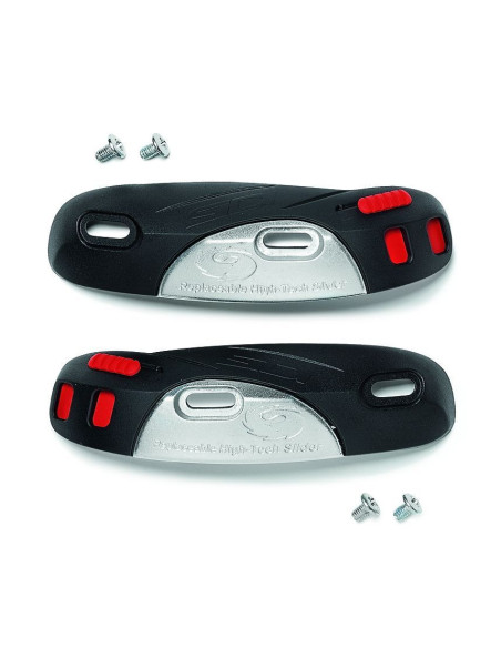 Sliders pour bottes SIDI Vortice Noir/Rouge