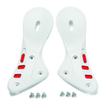 Support de cheville Blanc/Rouge pour bottes SIDI Vortice et ST