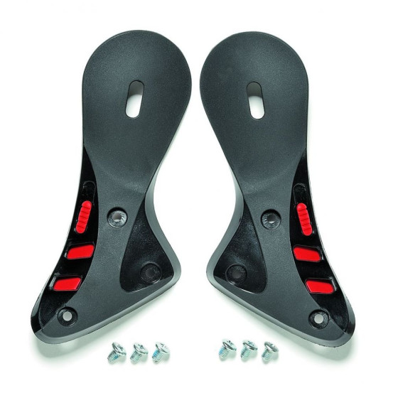 Support de cheville Noir/Rouge pour bottes SIDI Vortice et ST