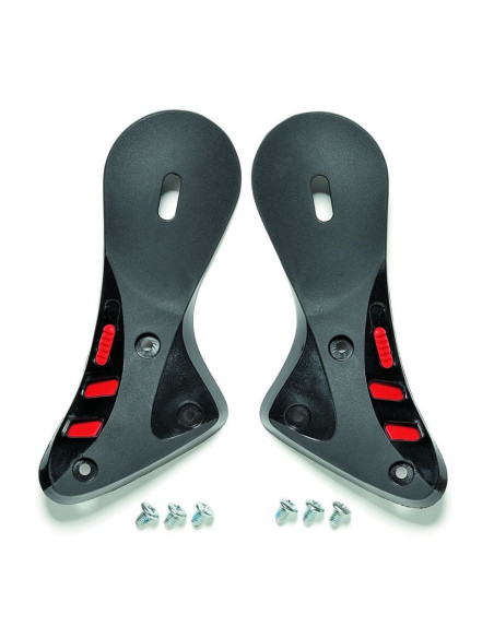 Support de cheville Noir/Rouge pour bottes SIDI Vortice et ST