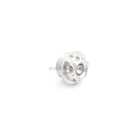 Bouchon de carter d'huile pré-percé - Argent - M24x3
