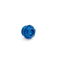 Bouchon de carter d'huile pré-percé - Bleu - M22x1.5