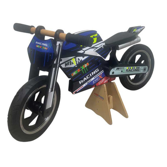Draisienne enfant en bois - Kit déco Valentino Rossi VR46