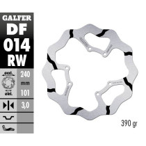 Disque de frein avant fixe Wave GALFER- 240 mm- HONDA CR-CRF -2014