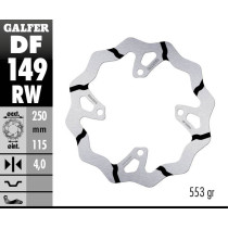 Disque de frein arrière fixe Wave GALFER- 250 mm- KAWASAKI KX 450F 2019-