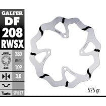 Disque de frein avant GALFER wave fixe GROOVE oversize 280mm - KAWASAKI KX 250-450 F (2015-)