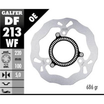 Disque de frein GALFER fixe wave arrière - KAWASAKI NINJA 400 2018-