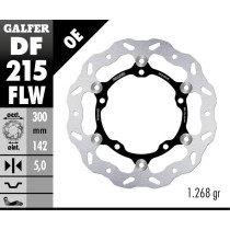 Disque de frein avant flottant Wave GALFER - 300 mm- KAWASAKI Z900 2017-