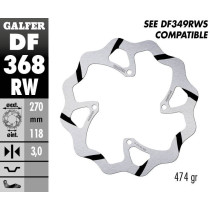 Disque de frein avant fixe Wave GALFER- 270 mm- SUZUKI RM-Z / RMX-Z 250 / 450