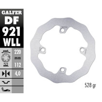 Disque de frein arrière fixe Wave GALFER- 220 mm- SHERCO ENDURO 2014-